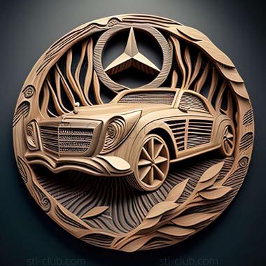 3D model Mercedes Benz SK (STL)
